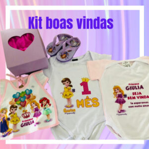 kit personalizado - presente nascimento/batizado