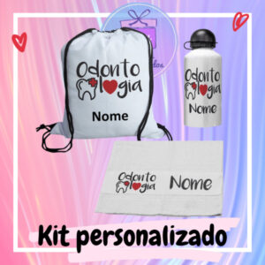 Kit personalizado boas vindas