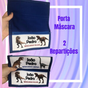 porta mascara personalizado