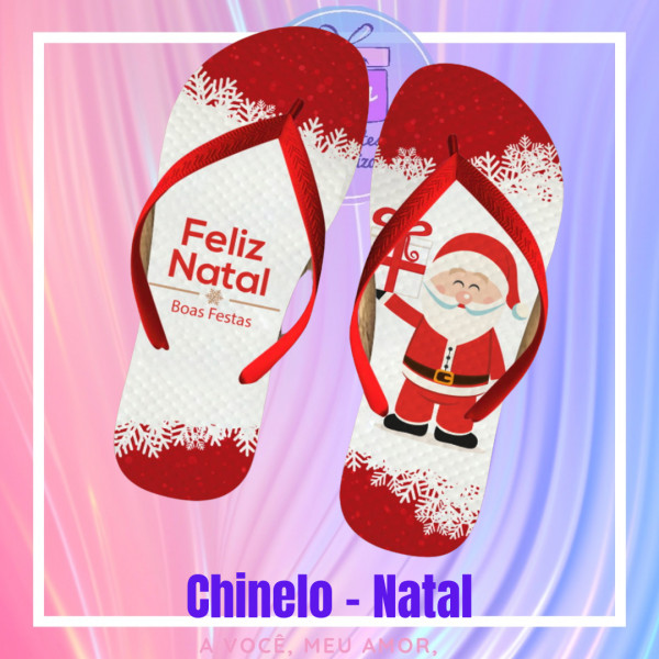 chinelo natal e ano novo