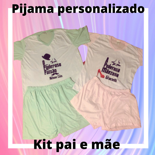 Kit pijama Casal